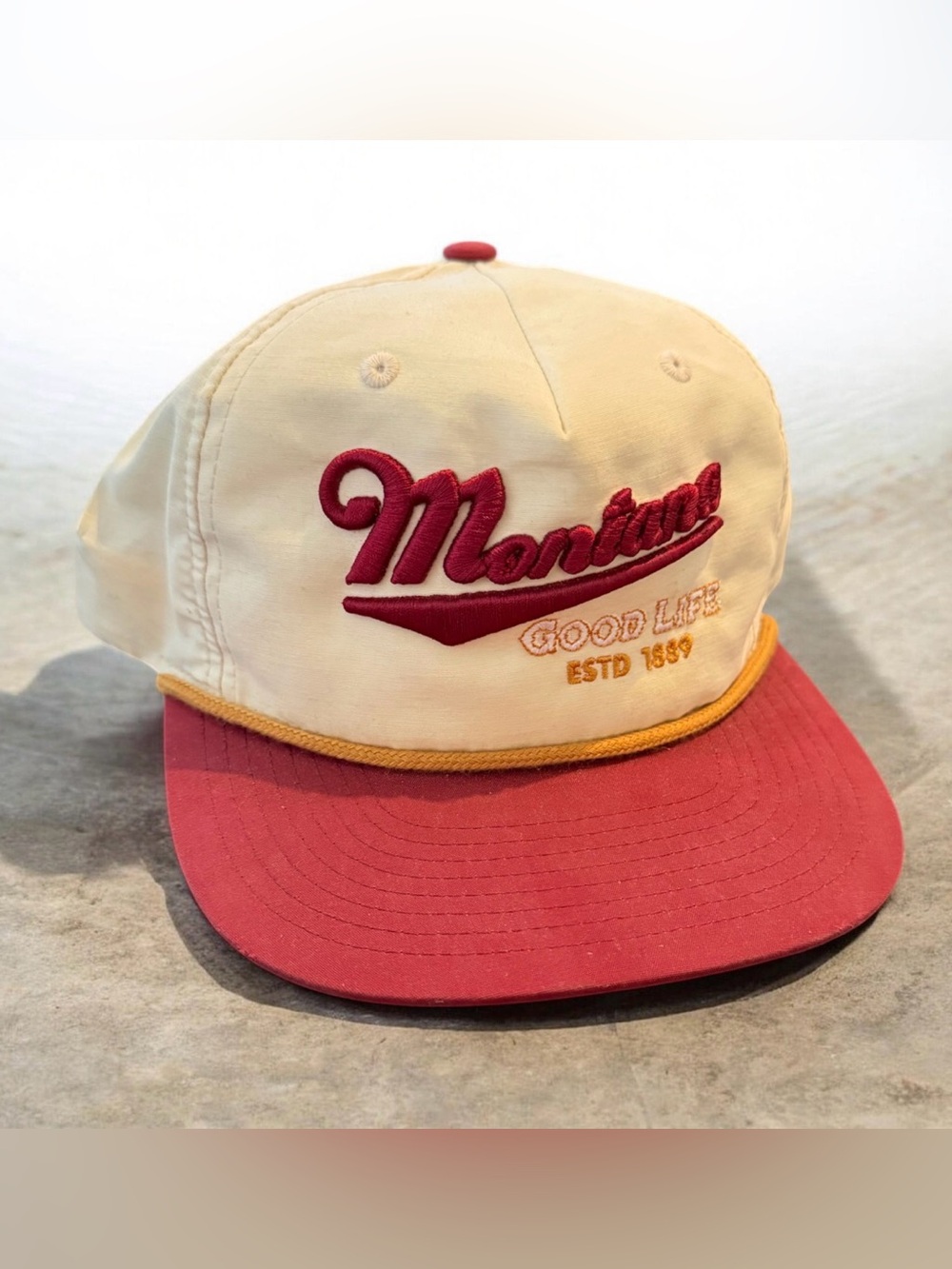 Montana Good Life ESTD 1889 Cap Snapback Hat